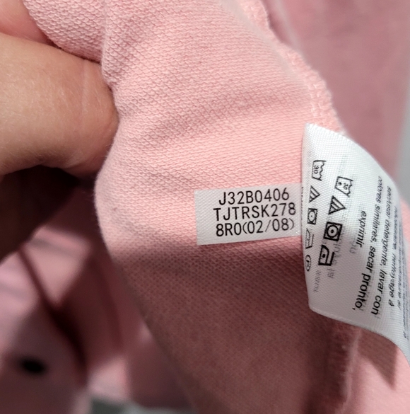 Tommy Hilfiger Pink Band Jacket Size Large - Picture 8 of 10